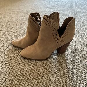Vince Camuto suede booties